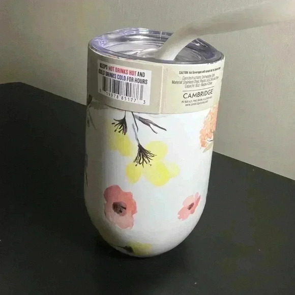 Wine Lovers- Thirstystone 16oz stainless steel tumbler with lid and straw - Picture 4 of 16